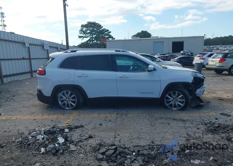 2014 Jeep Cherokee Limited z USA, uszkodzony, nr VIN 1C4PJLDB0EW132995